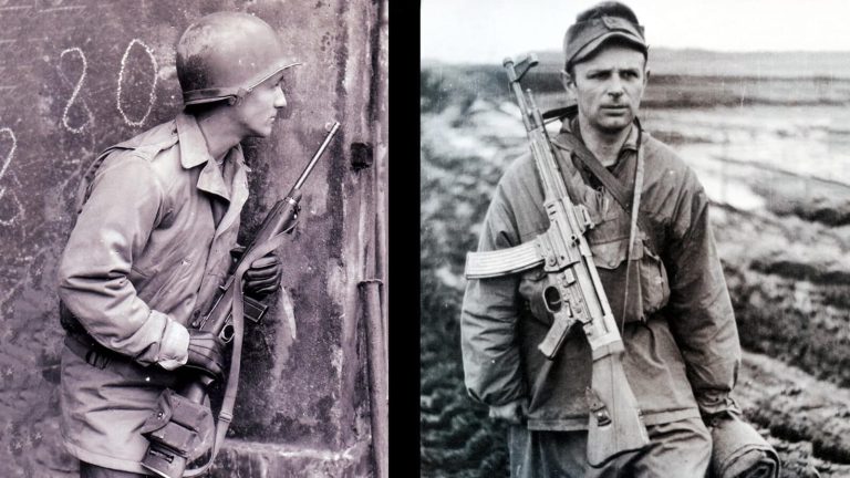 America’s M1 Carbine vs. the German StG44