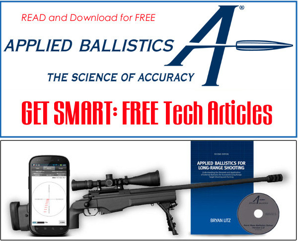 Ballistics and Bullet TECH — FREE Applied Ballistics Articles « Daily Bulletin