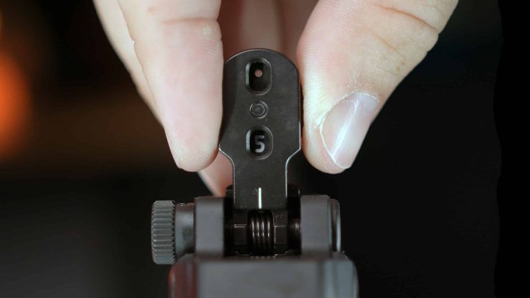 How Do You Use the Hellion’s Iron Sights?