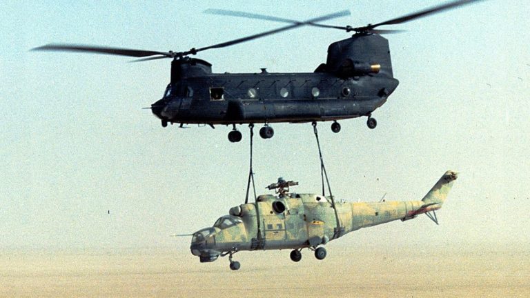 When America Stole a Russian Mi-24 Hind Helicopter