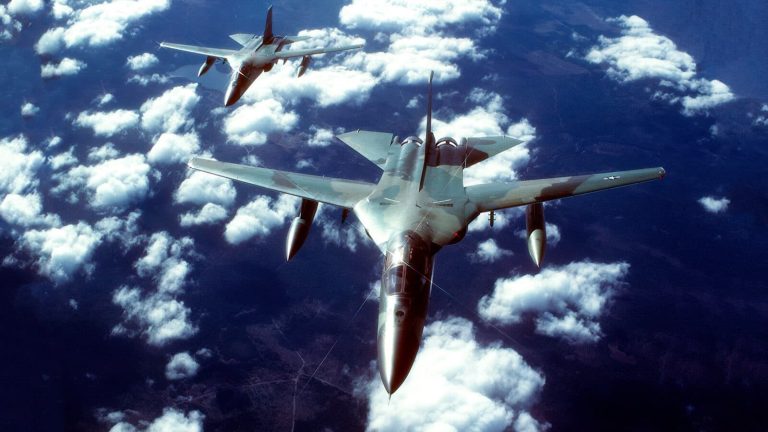 The General Dynamics F-111 Aardvark Fighter Bomber