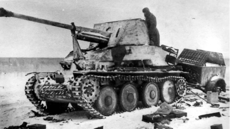German Marder III — Nazi Frankenstein Tank Destroyer