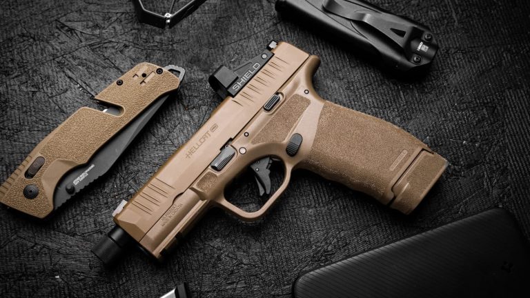 First Look: Desert FDE Hellcat Pro Threaded