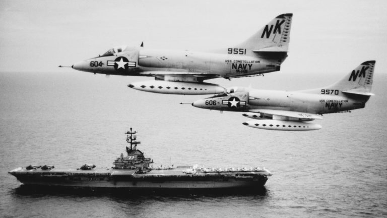 The A-4 Skyhawk Light Attack Plane
