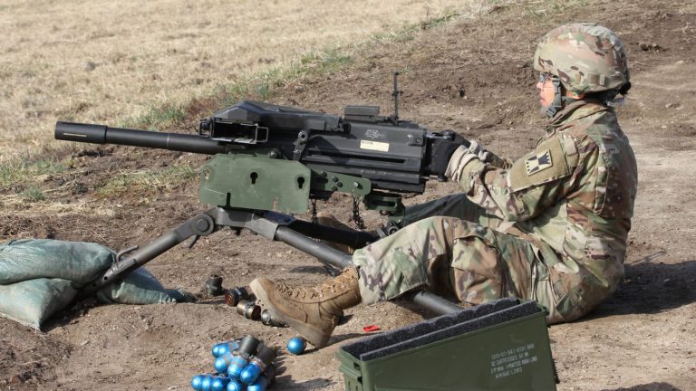 Mk 19 Grenade Launching Machine Gun