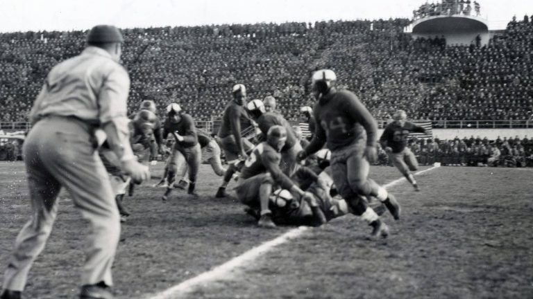 Football in a Combat Zone: WWII’s “Spaghetti Bowl”