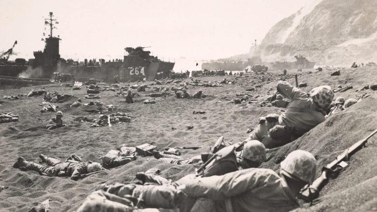 Battle of Iwo Jima — Returning to the Black Sands