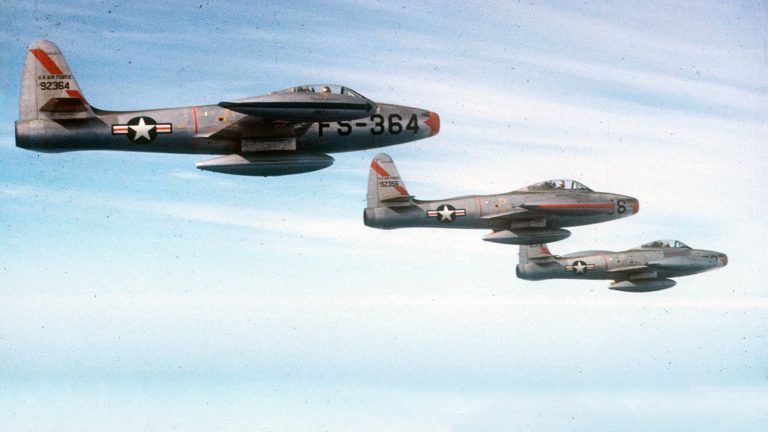 Republic F-84 Thunderjet – The Armory Life