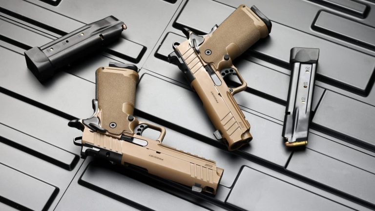 First Look: Coyote Brown 1911 DS Prodigy Comp