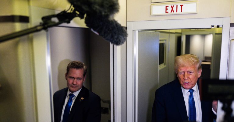 Trump Talks Signal Leak and Auto Tariffs to NBC