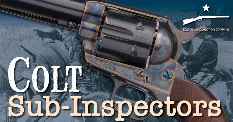Inspecting the Colt Single Action Army Revolver