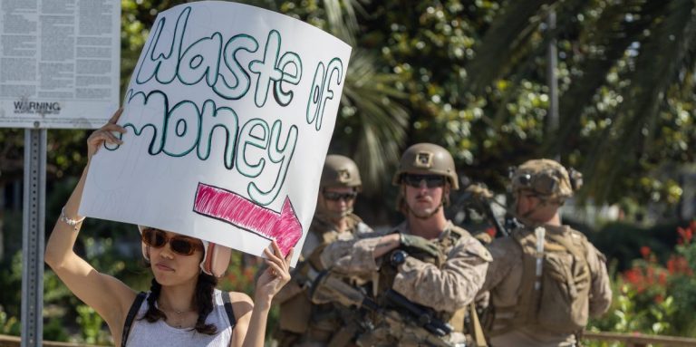 Thousands of Federal Troops in LA Spent 40 Days Doing Nothing