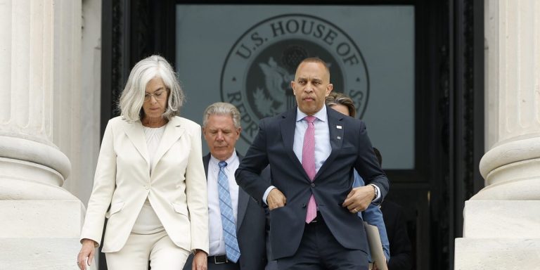 Top Democrats Keep Quiet on ICE Funding Boost in Trump’s Budget Bill