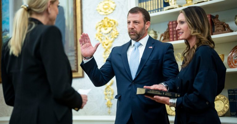 Markwayne Mullin Takes Over DHS With Less Flash but Same Mission
