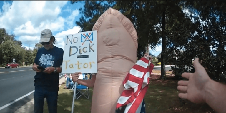 Grandmother Faces Trial for Penis Costume at No Kings Protest